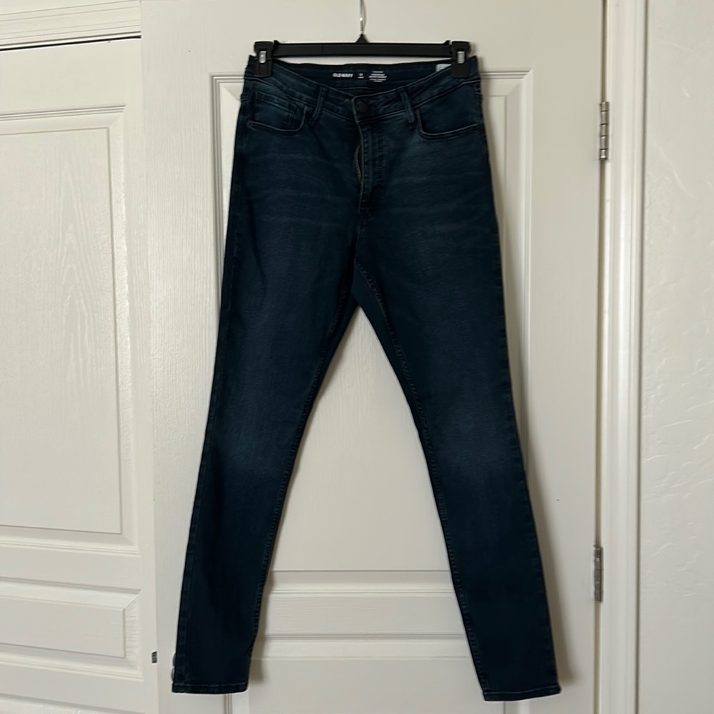 High rise rockstar super skinny old navy 12 Long